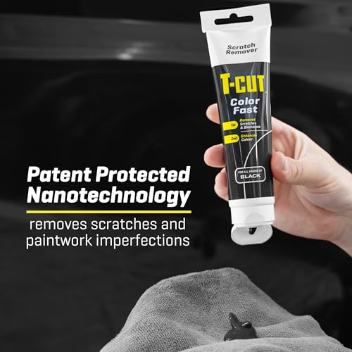 T-Cut Black Scratch Remover, Color Fast Car Wax Polish Color Enhancer, 5.3 Oz - Image 4