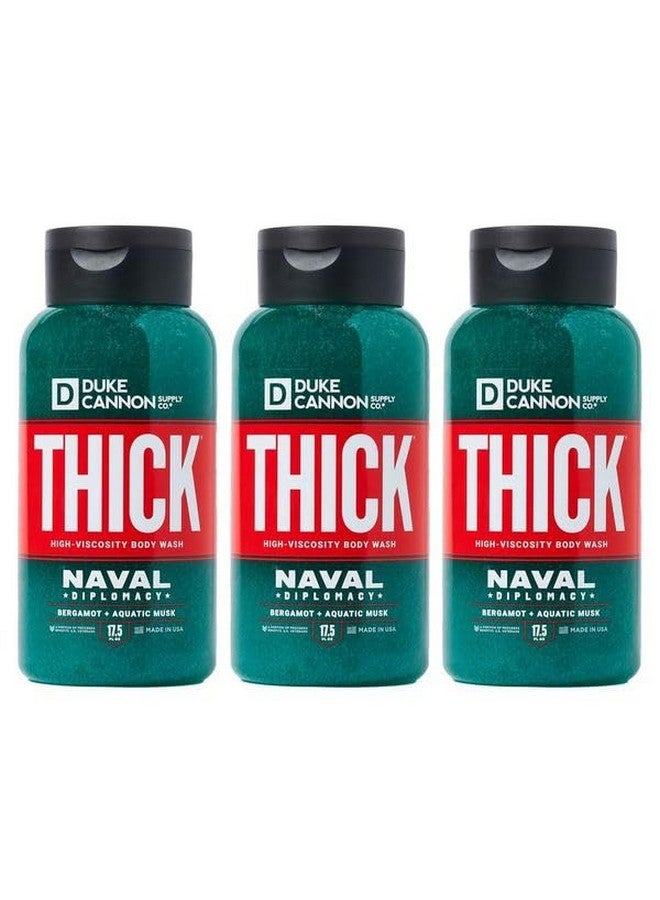 دوك كانون سبلاي كو. غسول الجسم عالي اللزوجة من شركة ديوك كانون سابلاي للرجال - برائحة التفوق البحري، 17.5 أونصة سائلة، عبوة من 3 قطع - Image 1