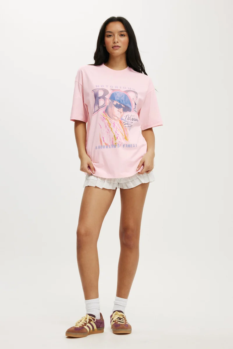 Cotton On The Lcn Music Boxy Graphic Tee
