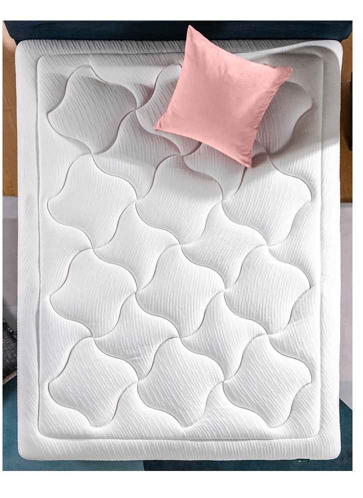 Zinus Cloud Memory Foam Mattress, King (US Spec), Fiberglass Free, Pressure Relieving, Mattress in A Box, CertiPUR-US Certified, White (193.0 X 203.2 X 30.5 CM) - Image 2