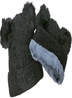 Generic Women's Winter Warm Fur Lined Plush Ice Cap 