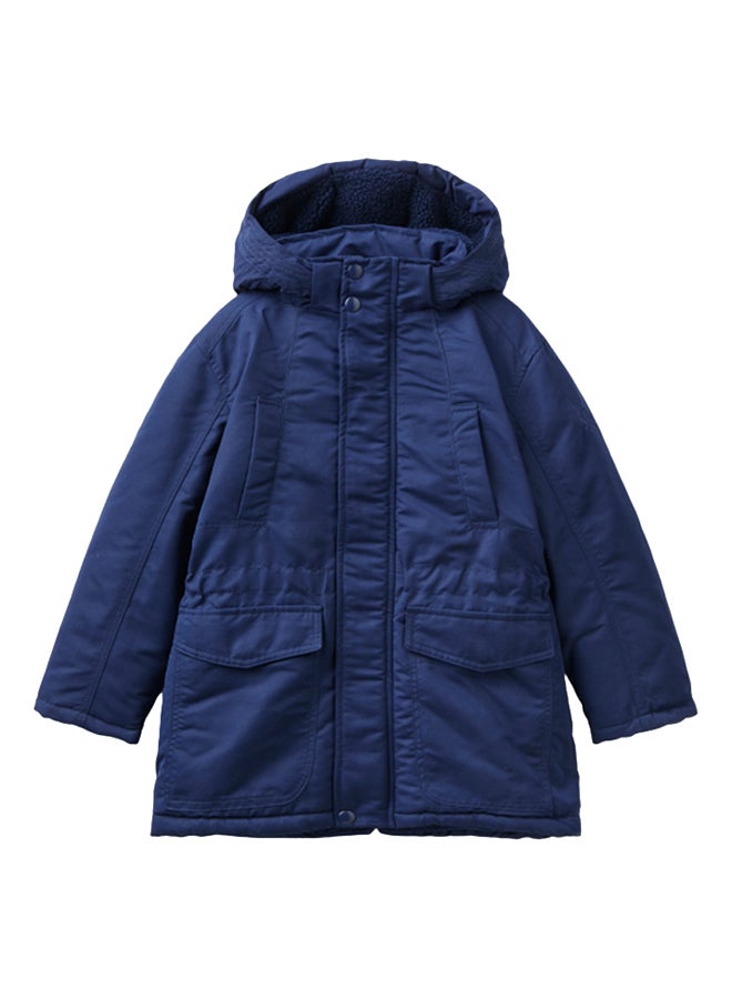 Benetton باركا مبطنة مع جيوب  - Image 1