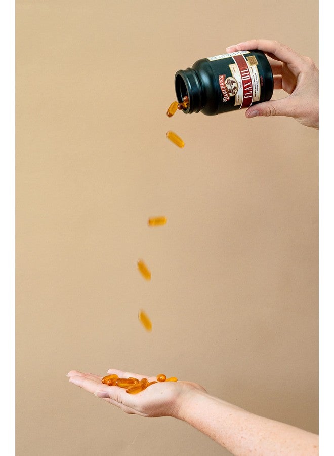 BARLEAN'S Flaxseed Oil Softgels Coldpressed Flax Seed Supplement With 1650 Mg Ala Omega3 Fatty Acids For Joint & Heart Health 1000Mg 250 Ct - Image 5