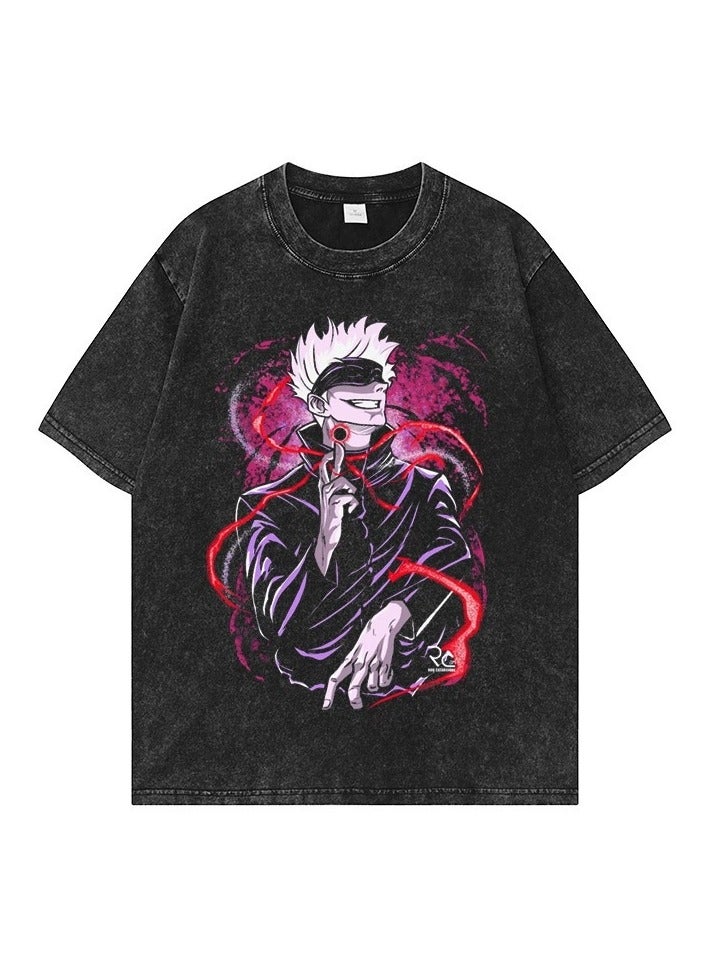 KUYING New One Piece Washed Used Large T-shirt  - Image 1