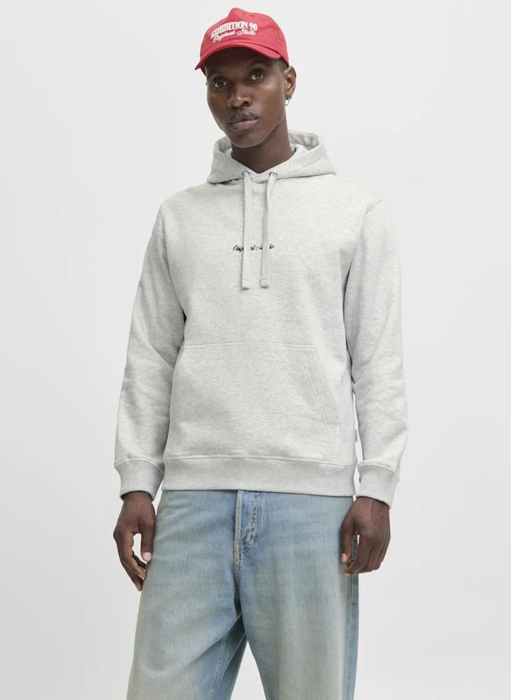 JACK & JONES Logo Pullover Hoodie