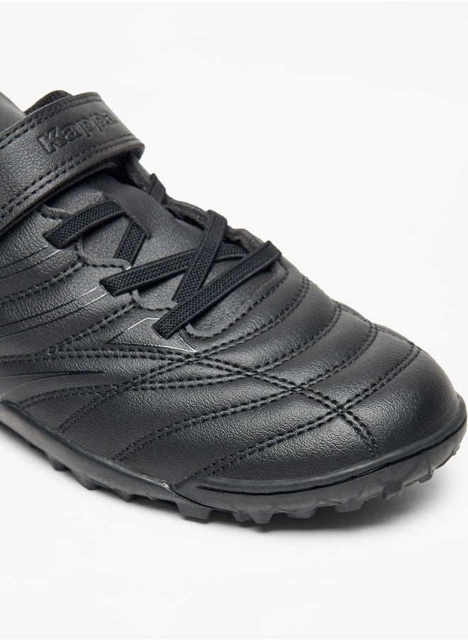 Kappa - Boys' Stitch Detail Football Shoes with Hook and Loop Closure - Image 1