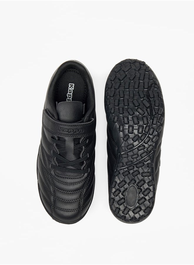 Kappa - Boys' Stitch Detail Football Shoes with Hook and Loop Closure - Image 1