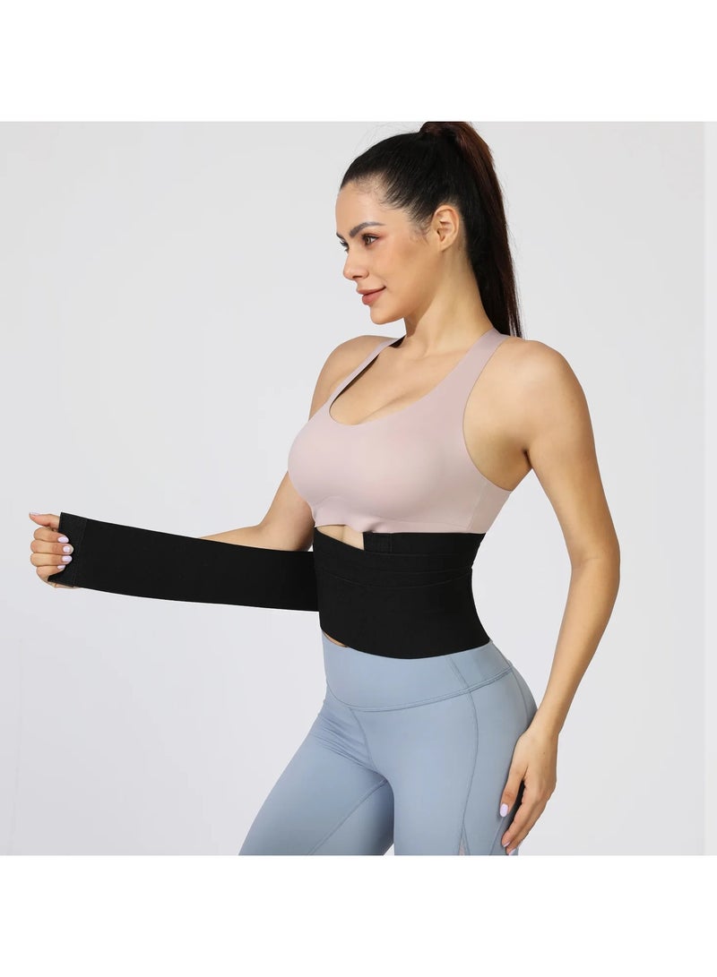 Women Slimming Elastic Tummy Invisible Wrap Belt For Weight Loss Waist Trainer Tape - Image 1