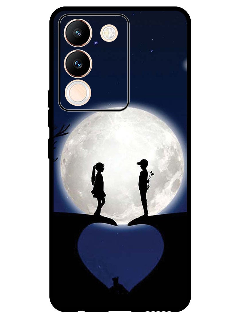 Theodor Protective Case Anti Scratch Shock Proof Bumper Cover For Vivo V29e Lovers On Hill - Image 1