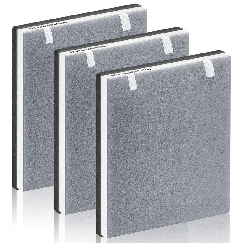 Vital 100 Replacement Filter for LEVOIT Air Purifier 3in1 Pre H13 HighEfficiency Activated Carbon Filtration System Replace Part  Vital 100RF Pack of 3 By Improvedhand