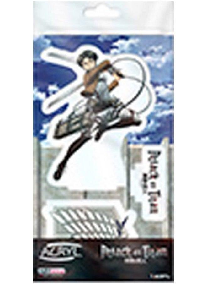 أبيستايل نموذج حامل أكريليك من ABYSTYLE Attack on Titan Levi مقاس 4 بوصات من الأكريليك®، ملحقات سطح المكتب، هدايا، سلع  - Image 4
