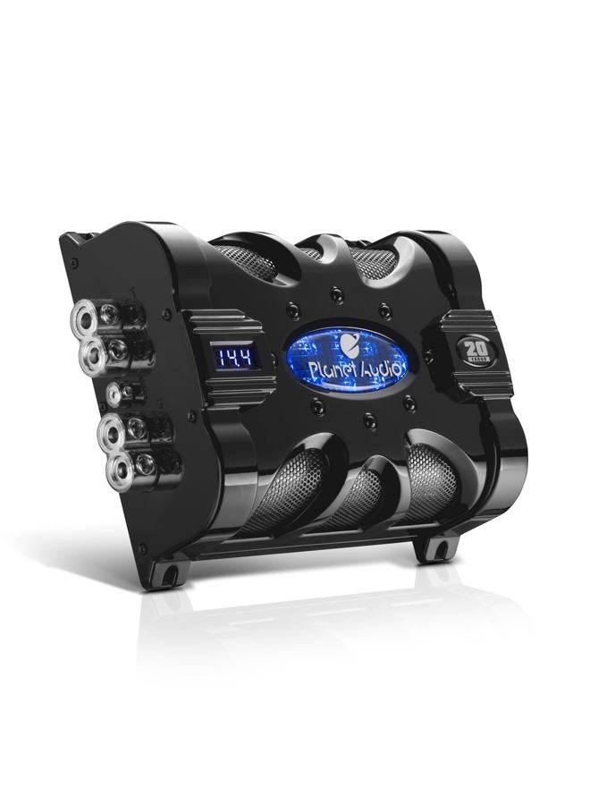 Planet Audio Farad Car Capacitor For Energy Storage To Enhance Bass Demand From Audio System PC20F - Image 1