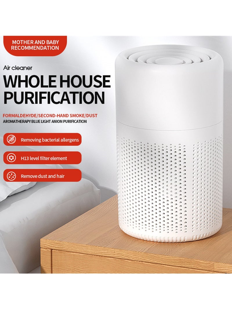 Generic - Aromatherapy Air Purifier with Activated Carbon Filters and H13 HEPA Network - Image 1