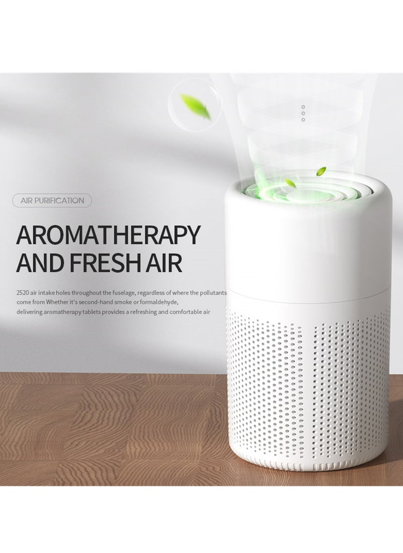 Generic - Aromatherapy Air Purifier with Activated Carbon Filters and H13 HEPA Network - Image 1