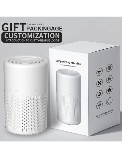 Aromatherapy Air Purifier with Activated Carbon Filters and H13 HEPA Network