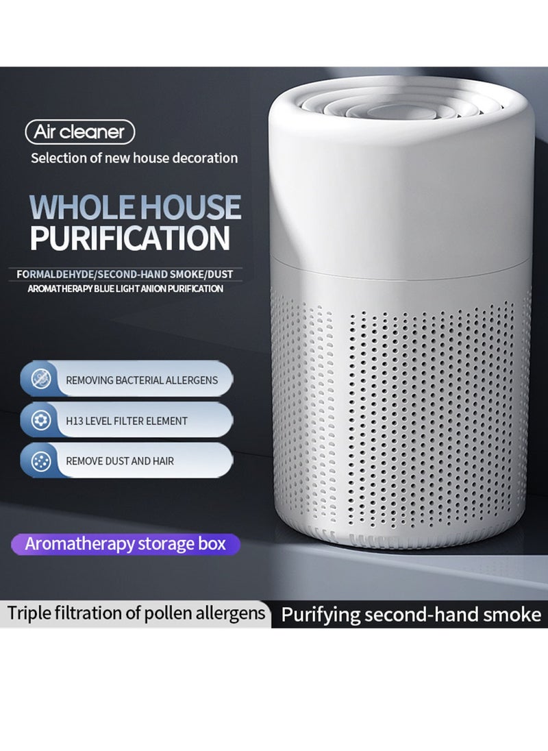 Generic - Aromatherapy Air Purifier with Activated Carbon Filters and H13 HEPA Network - Image 1