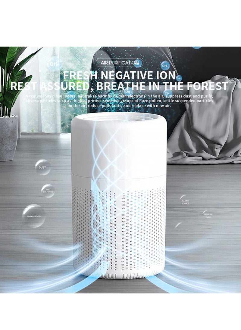 Generic - Aromatherapy Air Purifier with Activated Carbon Filters and H13 HEPA Network - Image 1