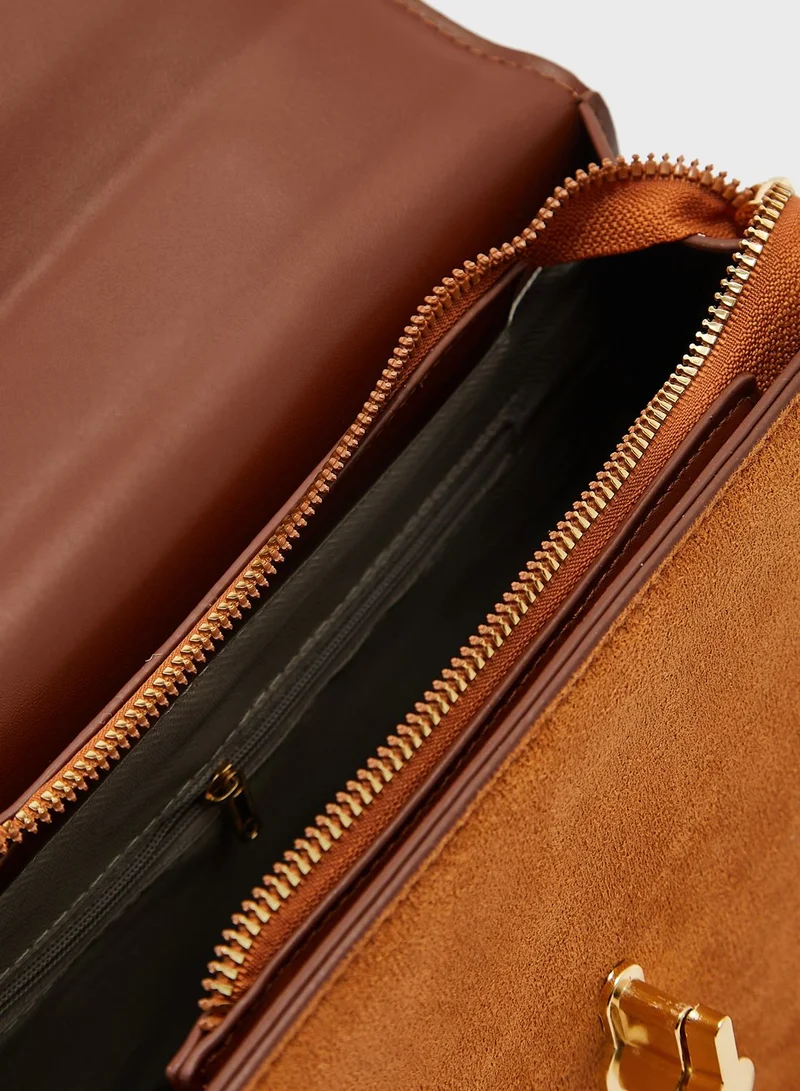 ELLA Scarf Strap Satchel Bag