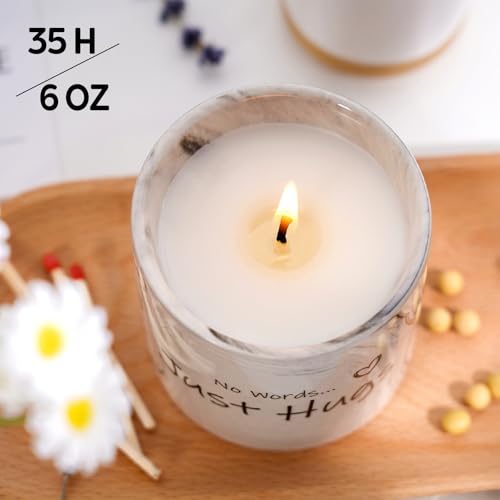 FreeJac Sympathy Gifts for Loss of Loved One - Bereavement Gift for Loss of Mother Child Thinking of You Gift for Women Hug Candle Grief Present Cheer Up Gifts for After Surgery Condolence Get Well Soon - Image 5