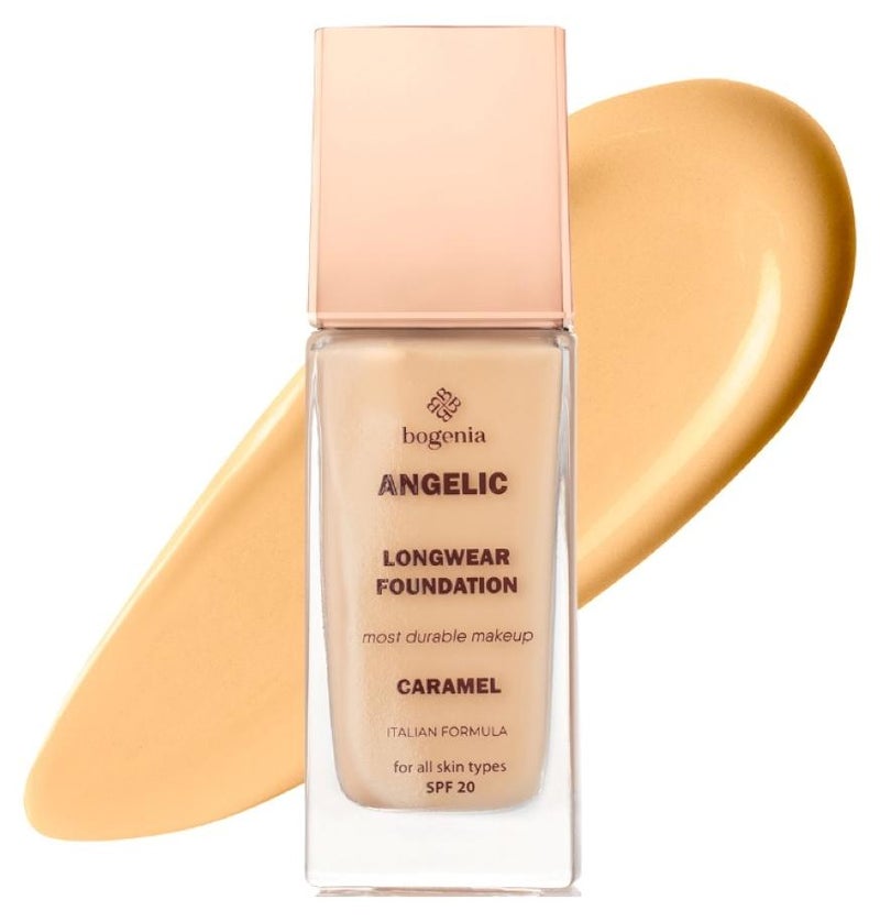 Bogenia Longwear Foundation ANGELIC Caramel BG605.006 - Image 1
