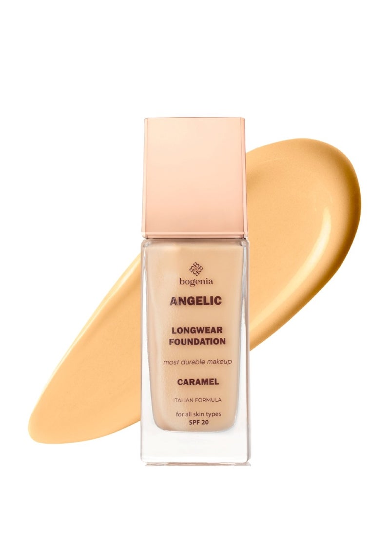 Bogenia Longwear Foundation ANGELIC Caramel BG605.006 - pzsku/ZA77CB2462FE12F84E3A4Z/45/_/1729600135/07cb1171-a0eb-4d93-a04f-d1ea28881934