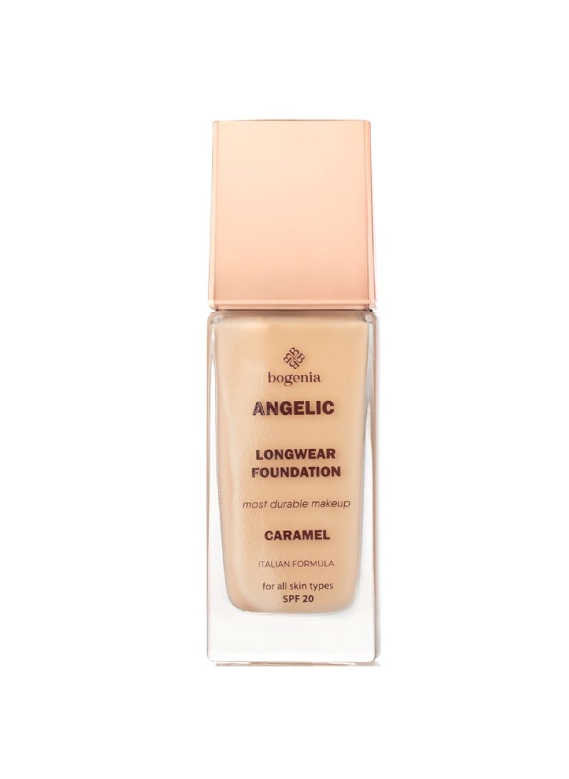 Bogenia Longwear Foundation ANGELIC Caramel BG605.006 - pzsku/ZA77CB2462FE12F84E3A4Z/45/_/1729600152/a0e2d1ba-4d8f-4b69-bd8f-6fd89fb04235