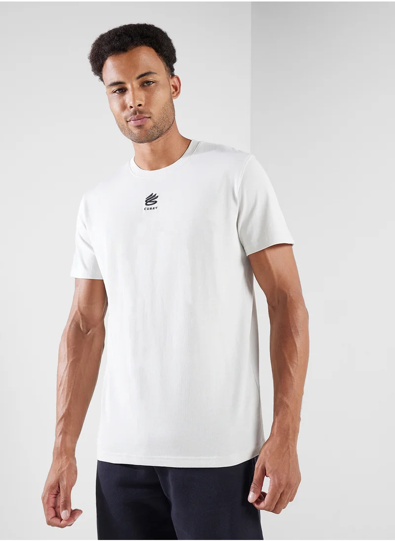 UNDER ARMOUR Curry Heavyweight Logo T-shirt