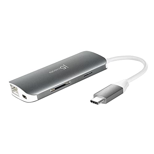 j5create USB-C 9-in-1 Multi Adapter Multi Adapter HDMI/Ethernet/USB 3.1, SD and MicroSD/PD 3.0 | 4K HDMI for MacBook | ChromeBook |USB-C Devices (JCD383) - Image 4