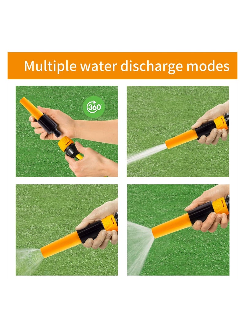 SYOSI Hose Nozzles, 6 PCS Garden Hose Nozzle Spray, Car Washing High Pressure Water Gun Nozzle, Adjustable Nozzle Garden Hose Sprinkler for Watering Plant, Lawn, Garden, Car Washing, Showering Pet - Image 4