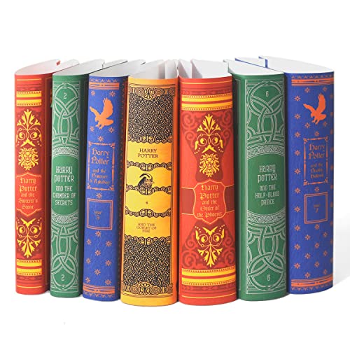 Juniper Books House Mashup Book Covers Only - Compatible with Hardcover Harry Potter Series | Books NOT Included - Image 1