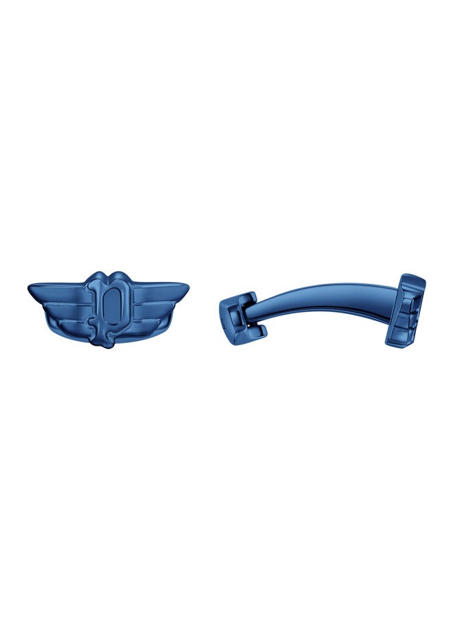 POLICE Towering Luxury Cufflinks For Men Navy P Wings  - Image 1