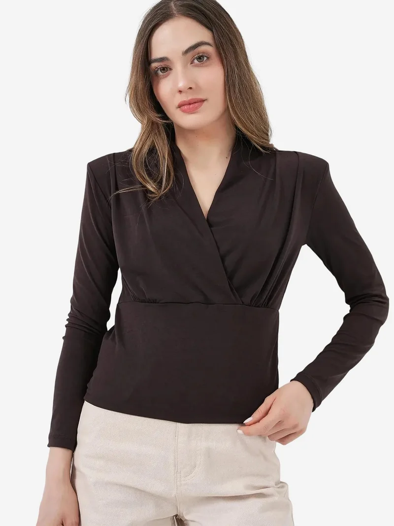 بيغ دارت BDART V-Neck Drape Blouse