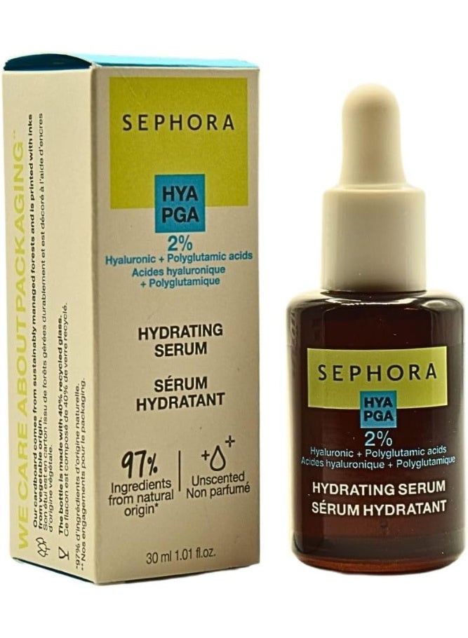 مجموعة سيفورا سيروم مرطب من مجموعة سيفورا بحمض الهيالورونيك وحمض البولي غلوتاميك، 30 ملليلتر، كل الأنواع - Image 1