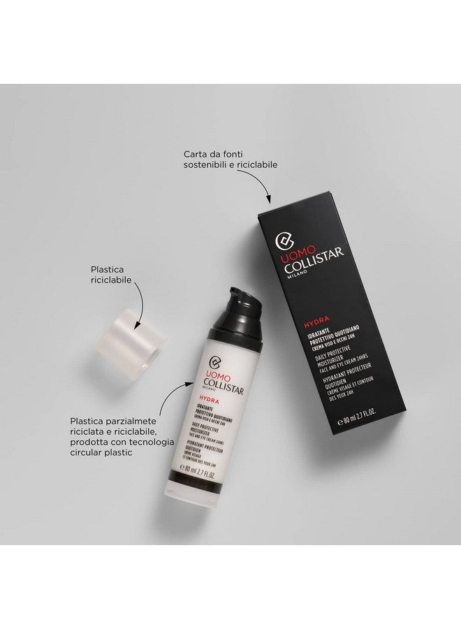 كوليستار كريم أومو هيدرا المرطب اليومي للوجه والعين 80 مل 2.7 أونصة سائلة صنع في إيطاليا [مستورد إيطالي] - Image 4