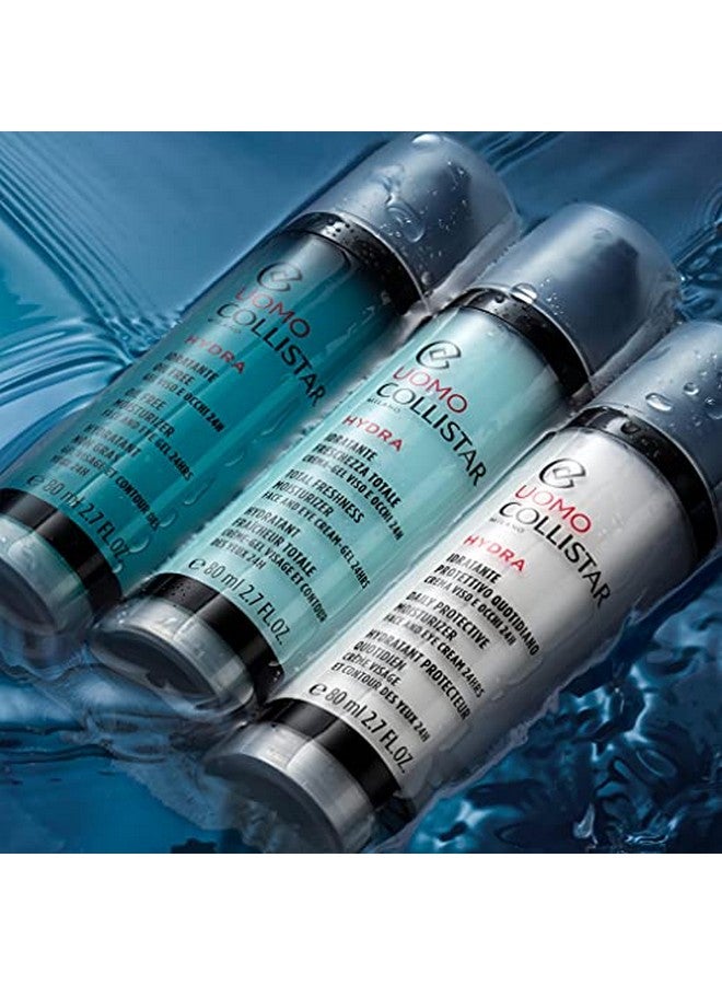 كوليستار كريم أومو هيدرا المرطب اليومي للوجه والعين 80 مل 2.7 أونصة سائلة صنع في إيطاليا [مستورد إيطالي] - Image 5