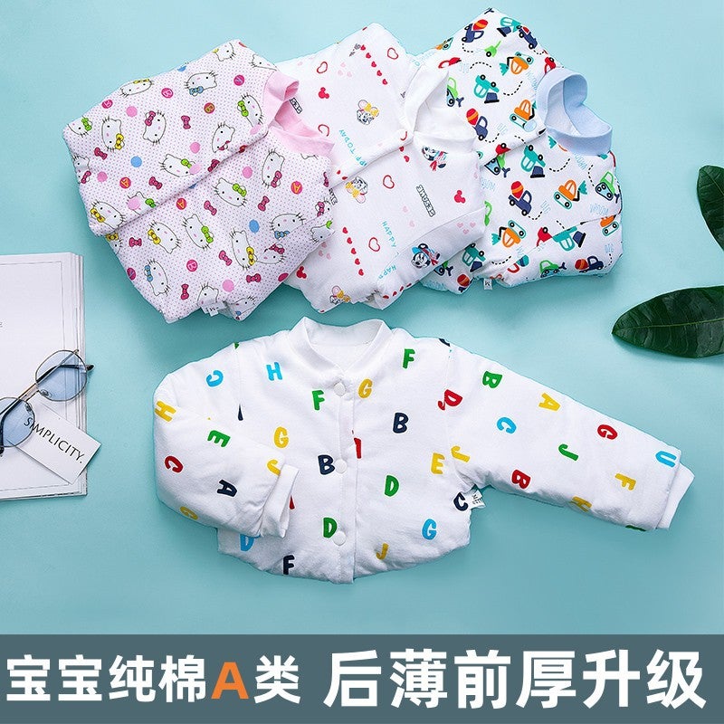 Baby Shoulder Protection Warm Children'S Sleeping Baby Shoulder Pad Shoulder Waistcoat Children'S Frozen Clothes Pin Cotton Thickened Long Sleeve Winter - Image 2