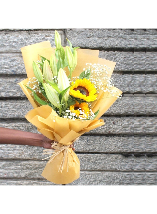 Carmel Flowers Sun Flower With Lilly