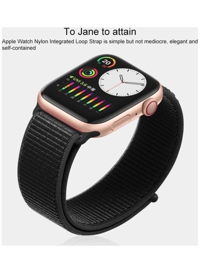 NIBEMINENT Replacement Watch Band For Apple Series 7 45mm/6 & SE 5 4 44mm/3 2 1 42mm Dark Olive Green - Image 4