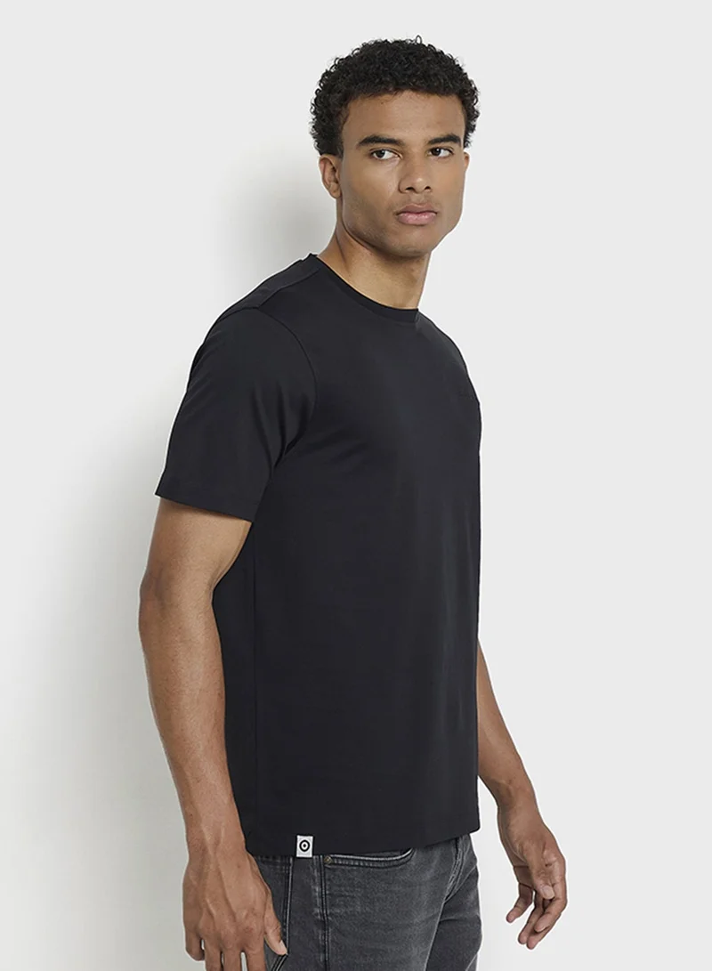 Ben Sherman  Basic Mercerised Cotton Crew Neck T-Shirt for Men | Best Price UAE