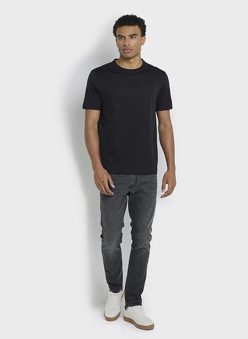 Ben Sherman  Basic Mercerised Cotton Crew Neck T-Shirt for Men | Best Price UAE