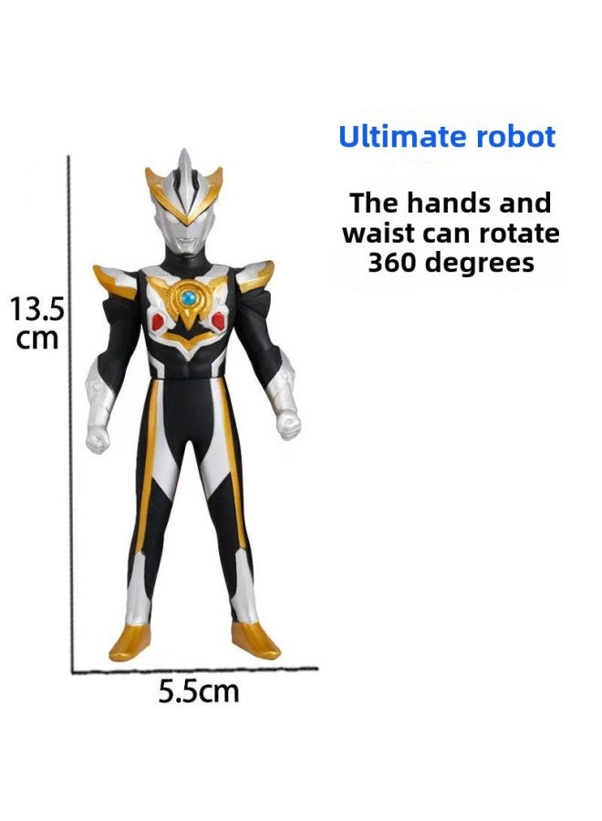 13cm Altman Soft Rubber Drop Not Bad Vinyl Doll Scenic Spot Stall Toys Boys Children's Toys-Colour:13 Ultimate Rob - Image 1