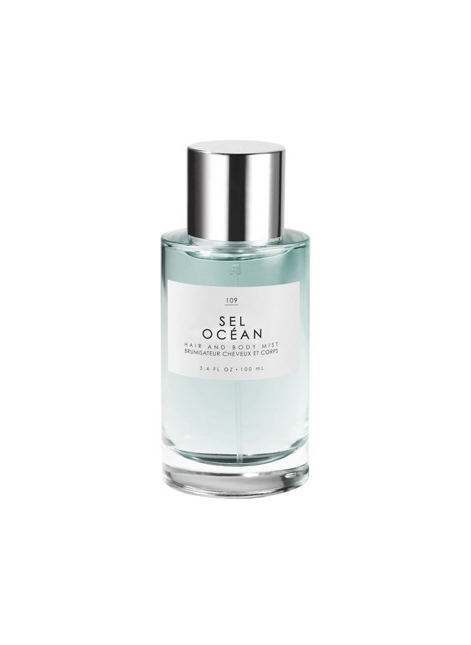 LE MONDE GOURMAND - Le Monde Gourmand Sel Océan Hair & Body Mist - 3.4oz (100ml) - Honeysuckle, Muguet and Pink Sea Salt Fragrance Notes - Image 1