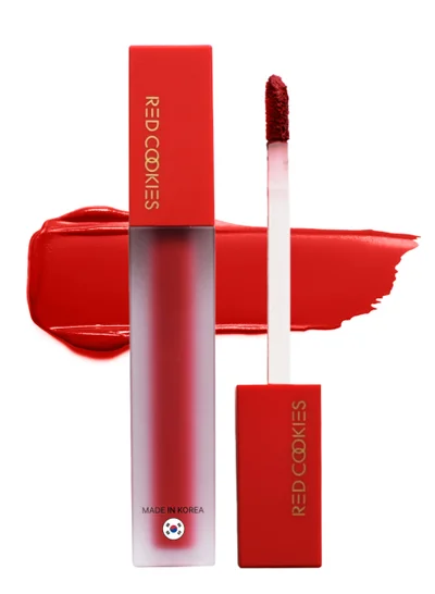 RED COOKIES Korean Long Lasting Brownie Velvet Tint Lipstick - Shade: B4 ChocChoc Berry