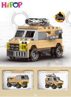 HIPOP 8 In 1 Military Series Blocks Set,Military Puzzle Toy,Blocks Set 800+ PCS,Wide Compatibility,Building Blocks Tank Toy  - Image 2