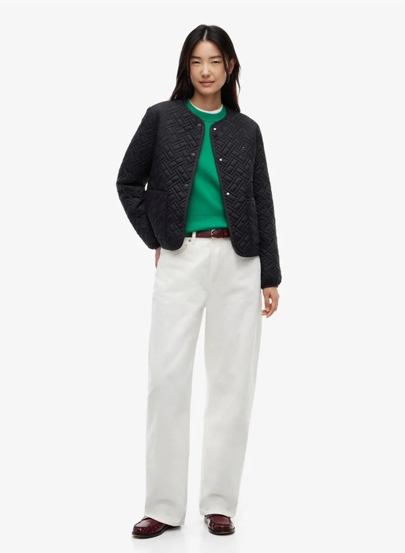 Tommy Hilfiger  Flag Quilted Padded Liner Jacket for Women | Best Price UAE