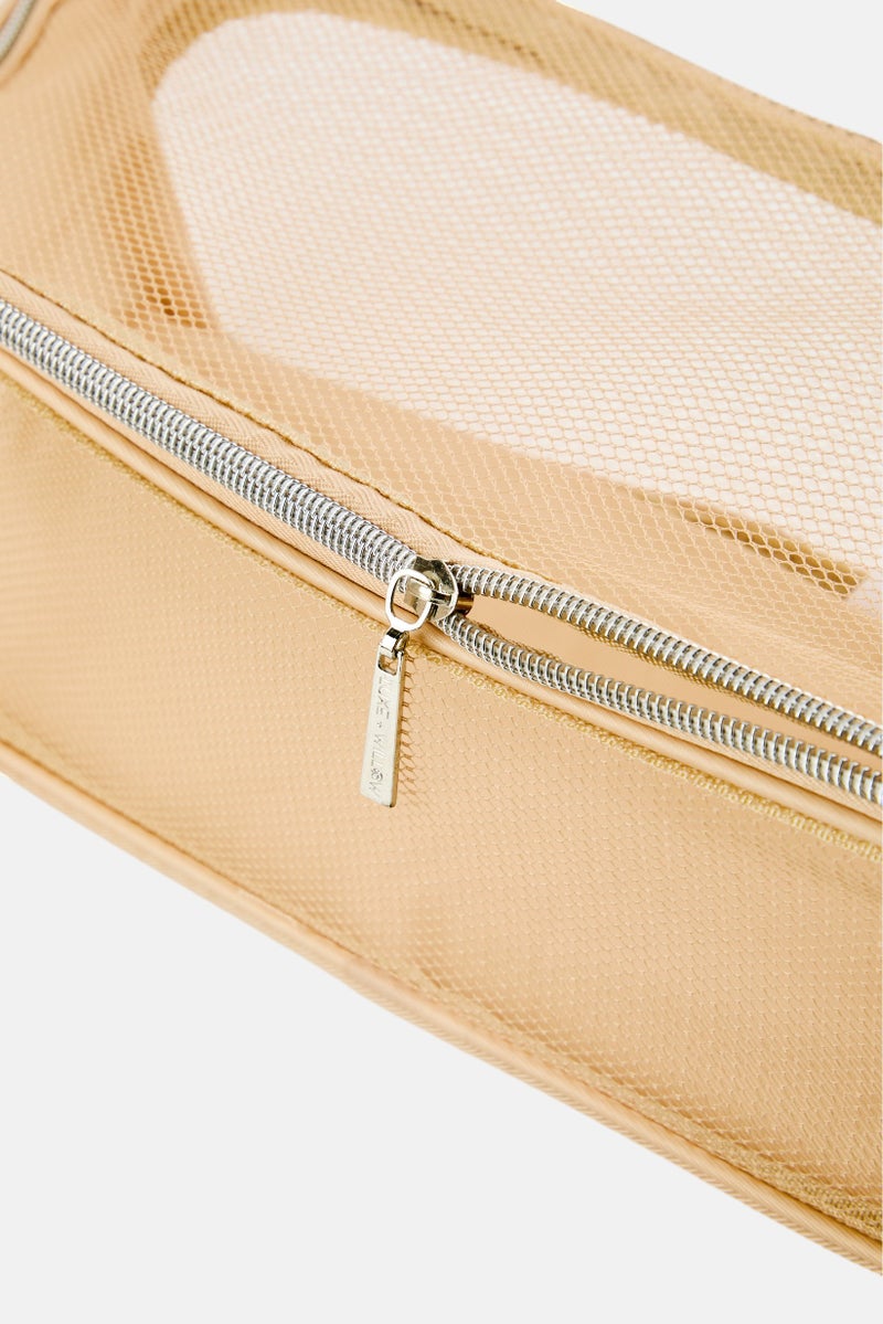 Luxe + Willow Travel 7 Pieces Packing Cubes And Shoes Bags Set, Beige - Image 3