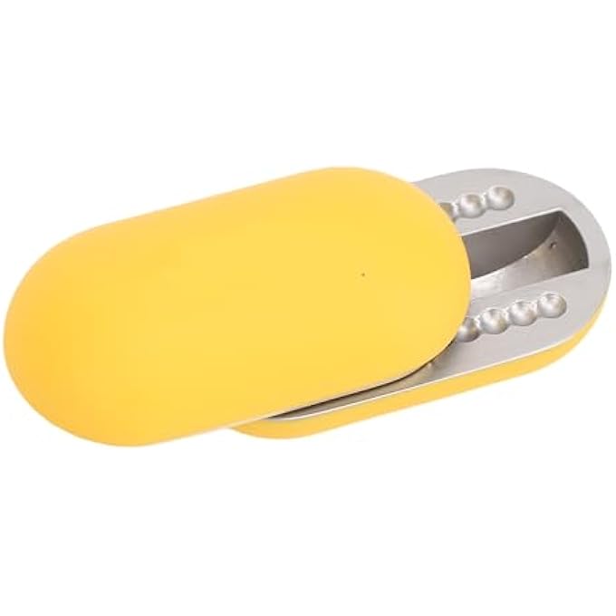 Jiawu Exquisite Zinc Alloy Handheld Push Slider Toy with Clicking Sound for Stress Relief, Mechanical Finger Push Card Toy for Adults, Portable Desk for Home Office School, 1.6 X 0.8 X 0.8in - Image 1