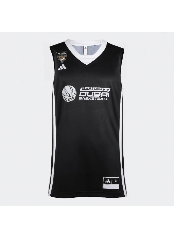 Adidas Adidas Dubai Bb Away Jersey Men Black Basketball Shorts For Men Xs