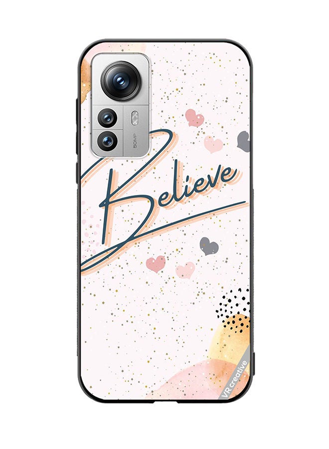 VR CREATIVE Protective Case Cover For Xiaomi 12X Belive Design Multicolour - Image 1