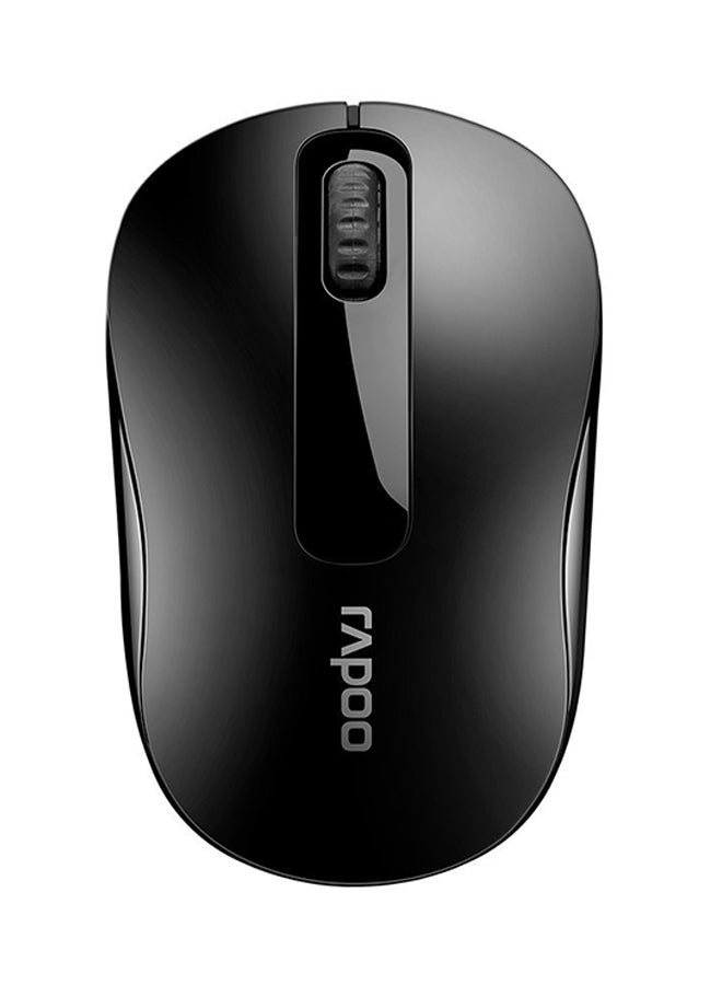 Rapoo M10Plus Wireless Optical Mouse Black - Image 1